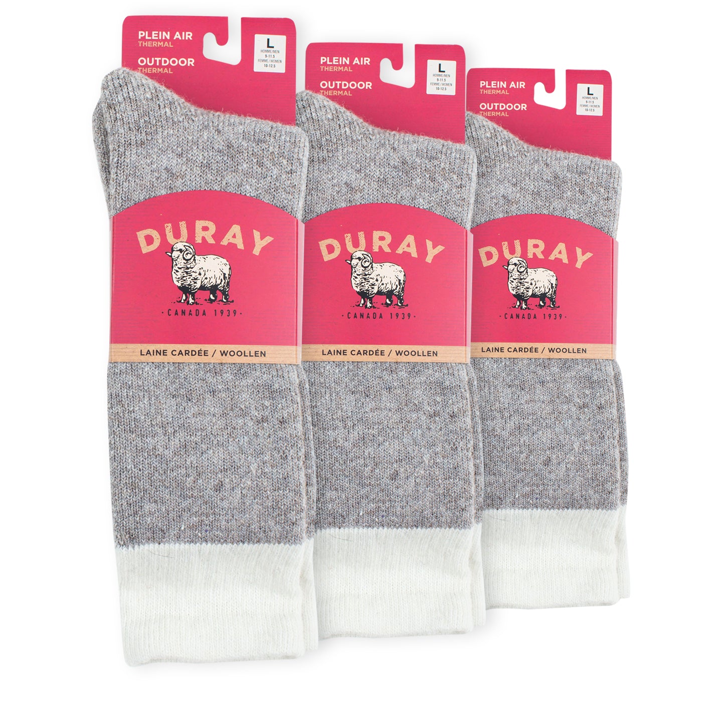 Men's Boreal Thermal Wool Socks (3 Pack)