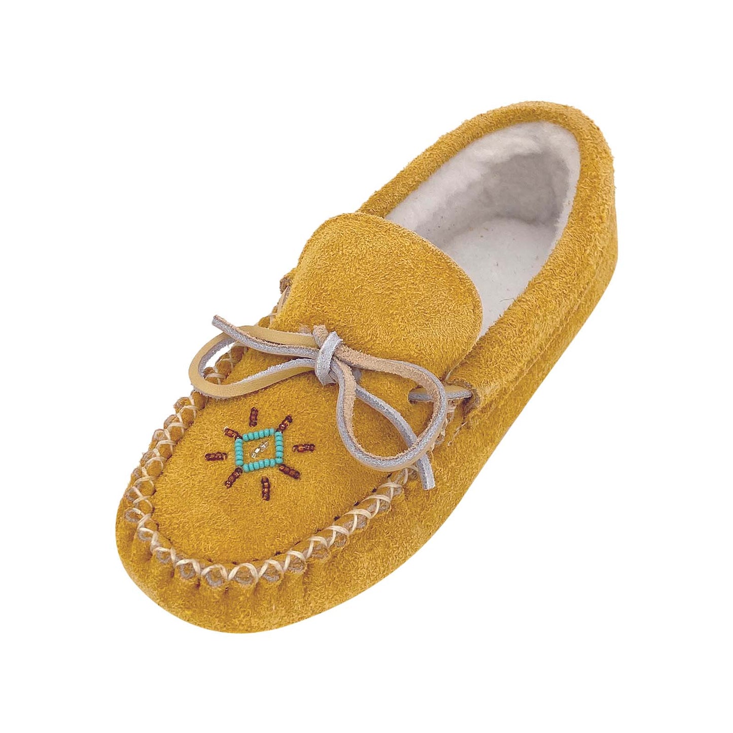 Women's Lined Moccasin Slippers