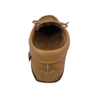 Women's Deer Touch Leather Moccasin Slippers