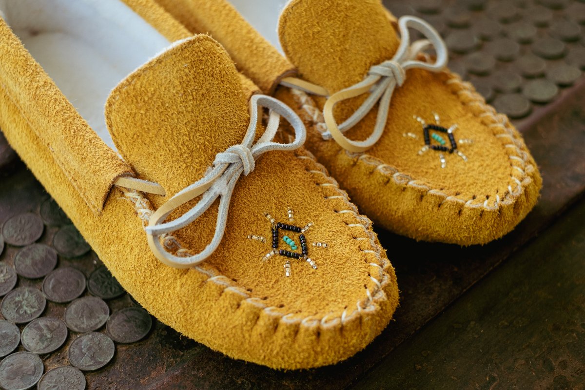 Women's Lined Moccasin Slippers