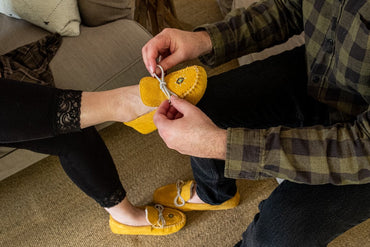 Women's Lined Moccasin Slippers