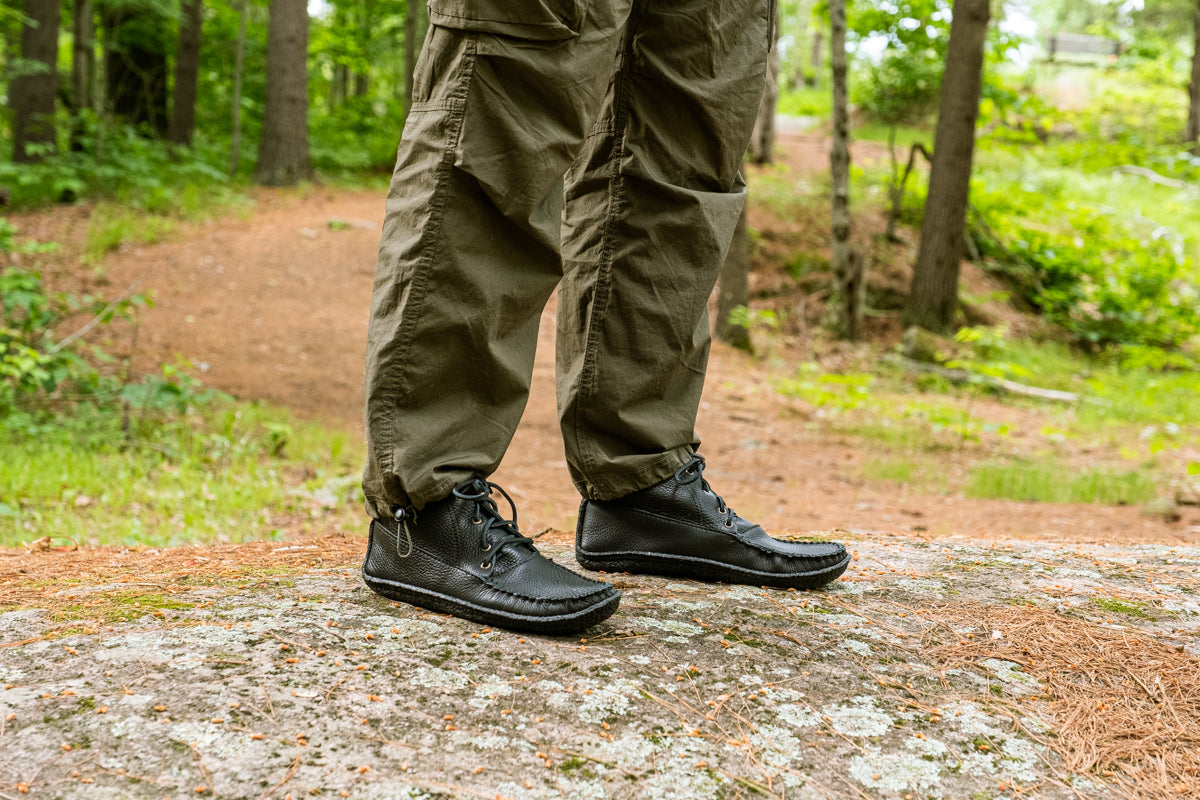 Men's Ankle Moccasin Boots