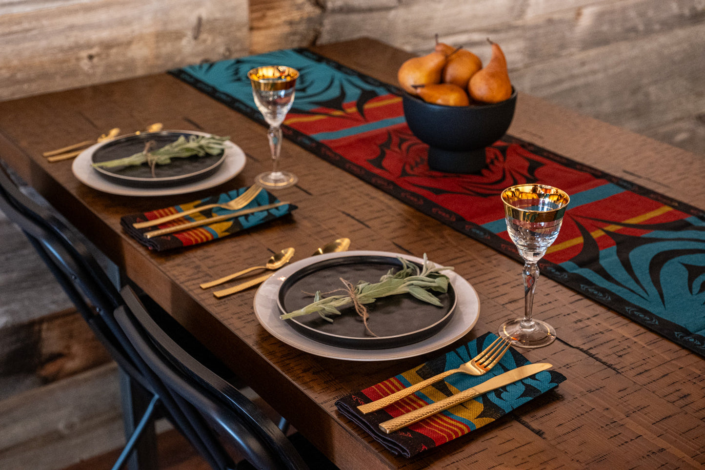 Table Runner & Napkins Set