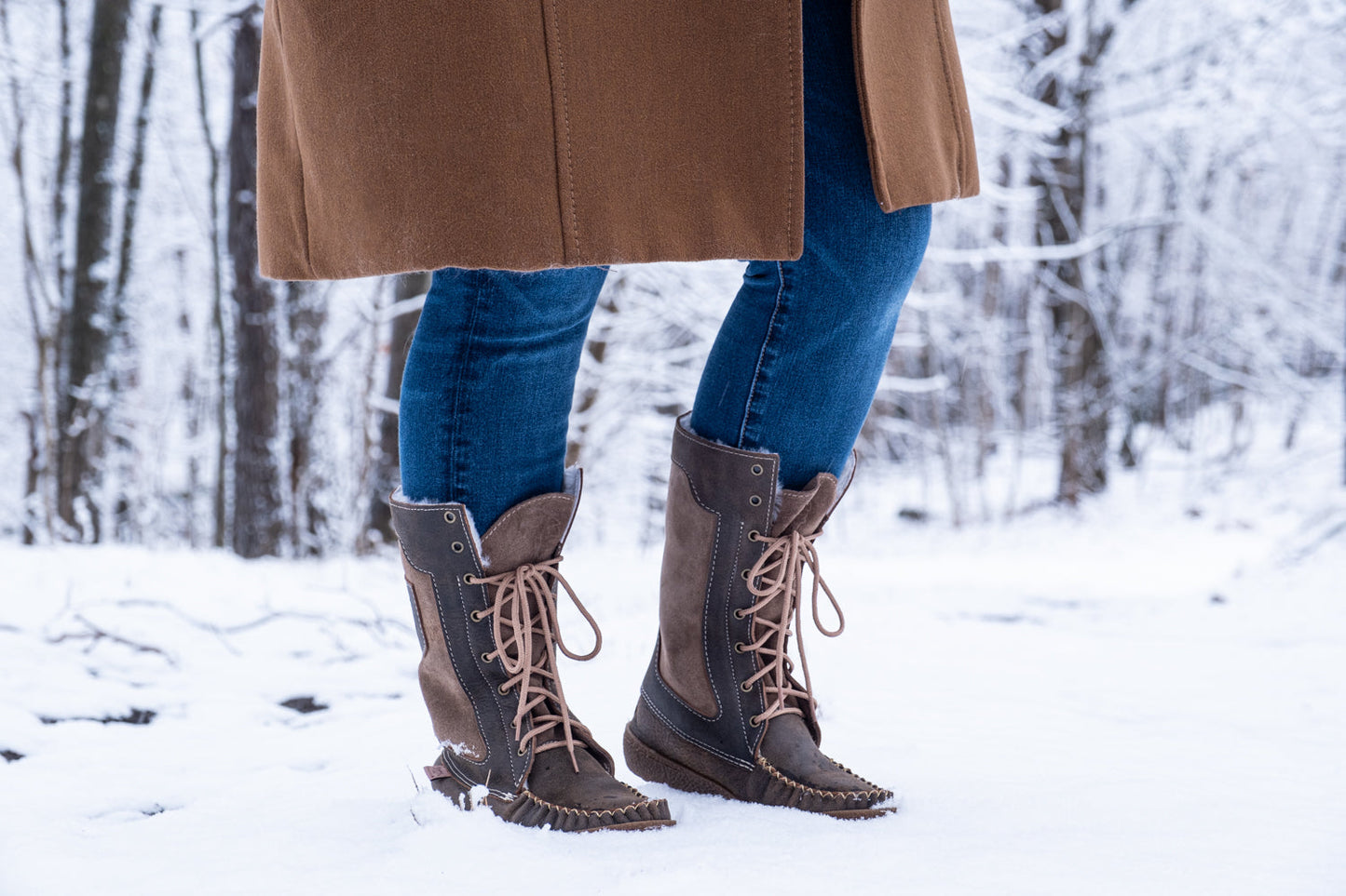 Women's Mid-Calf Snowshoe Mukluks