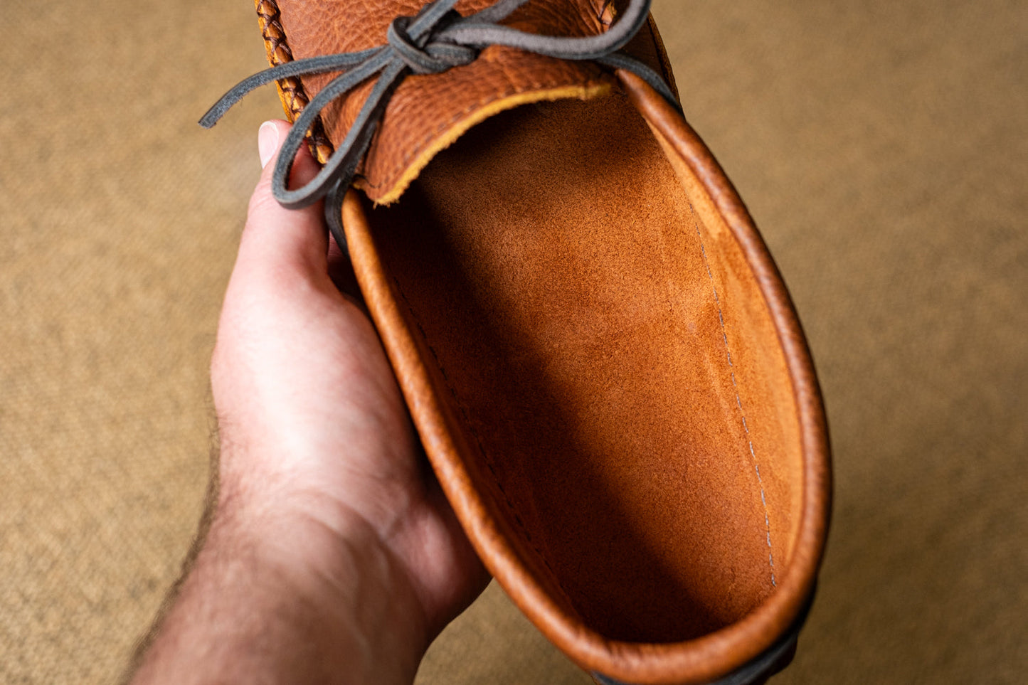 Men's Wide Moccasin Slippers