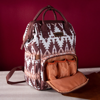 Aztec Printed Callie Backpack