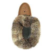 Women's Rabbit Fur Moccasin Boots