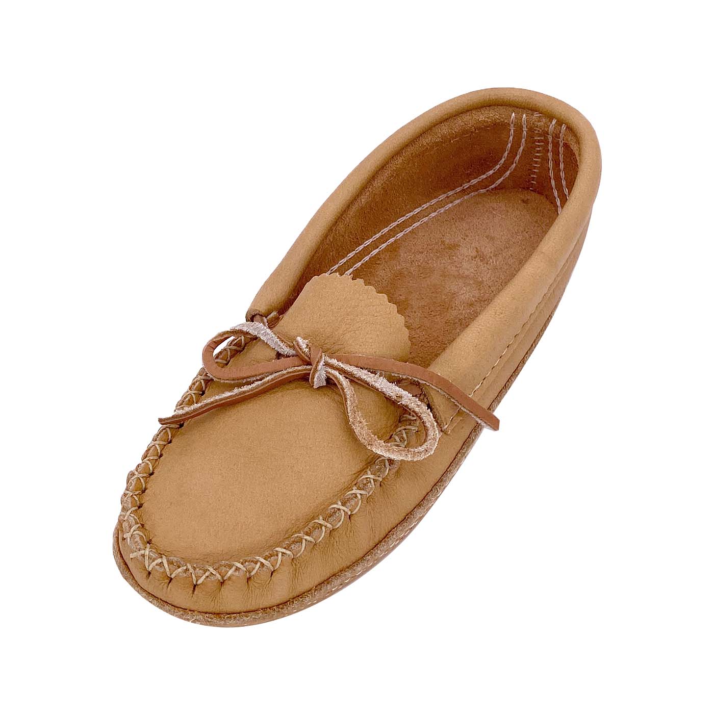 Women's Moose Hide Moccasin Slippers