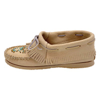 Women's Beaded Fringed Moccasin Shoes