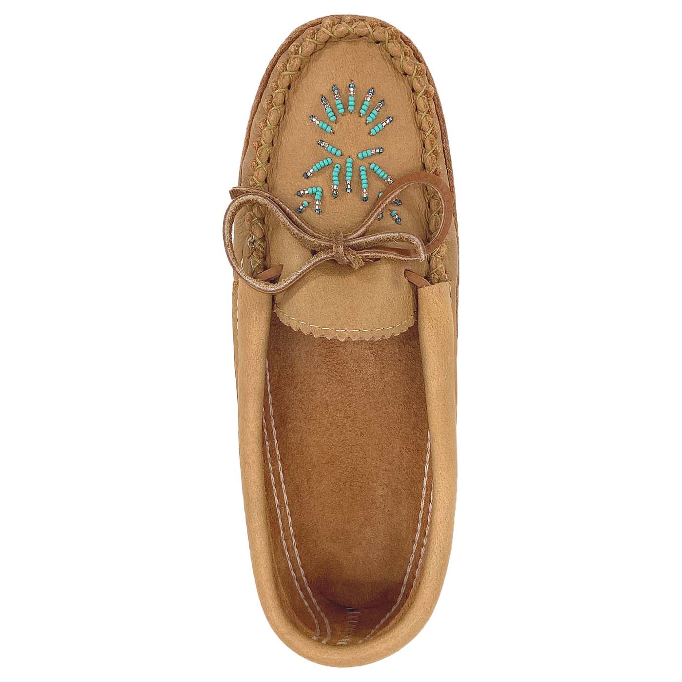 Women's Beaded Moccasin Slippers