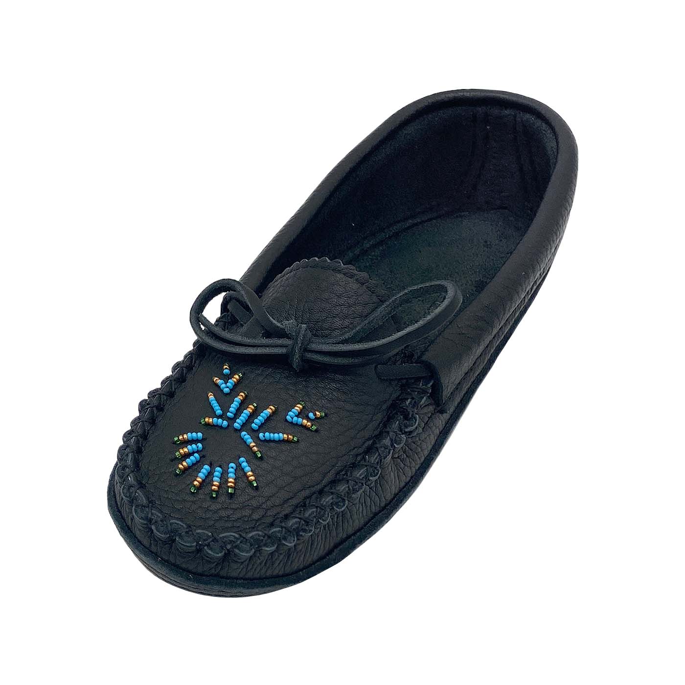 Women's Beaded Moccasin Slippers