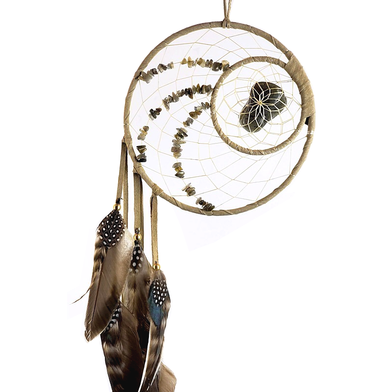 Dreamcatcher with Semi-Precious Stones