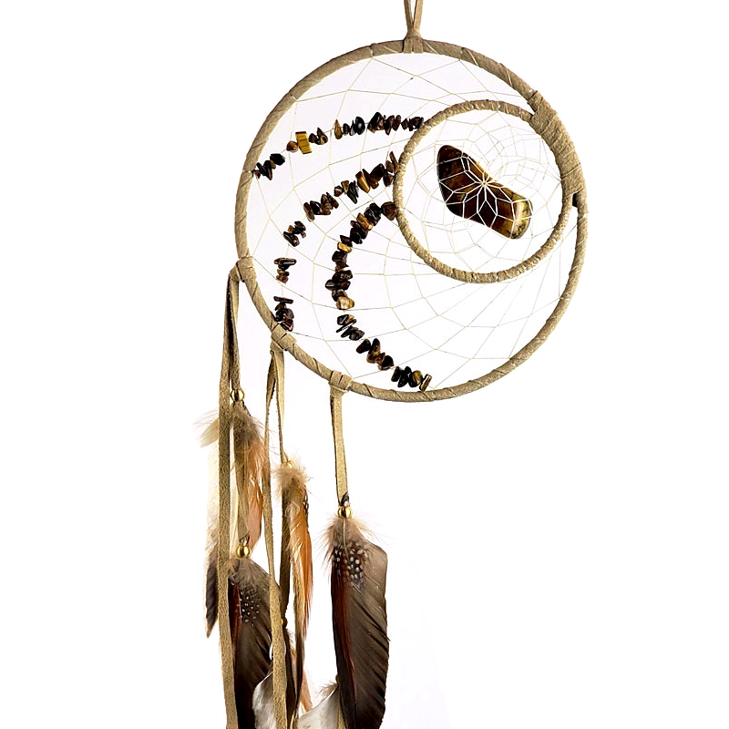 Dreamcatcher with Semi-Precious Stones