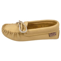 Children's Moose Hide Leather Moccasin Slippers