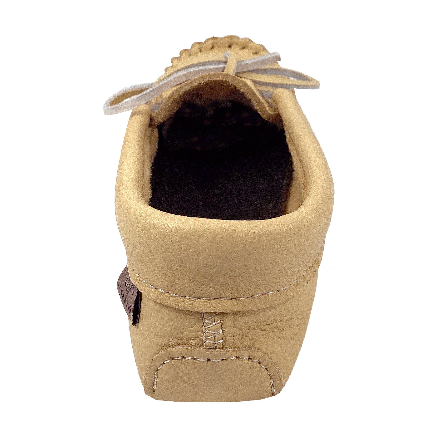 Children's Moose Hide Leather Moccasin Slippers