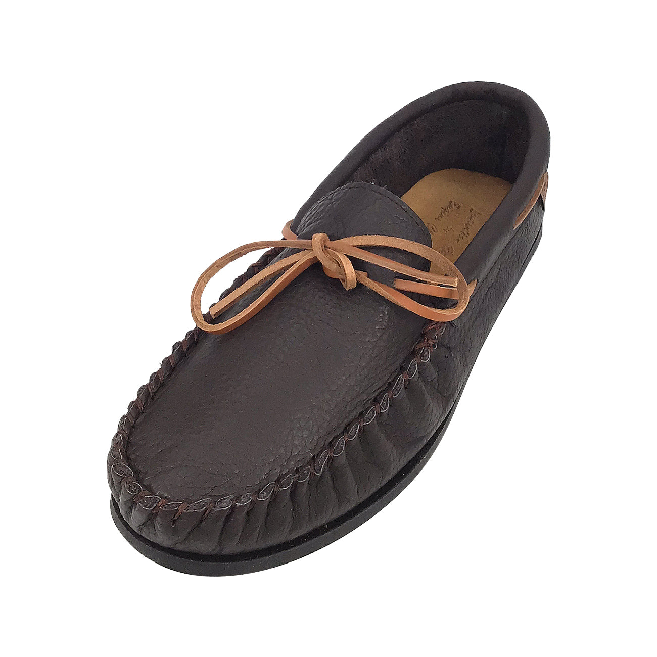 Men's Buffalo Hide Moccasin Shoes