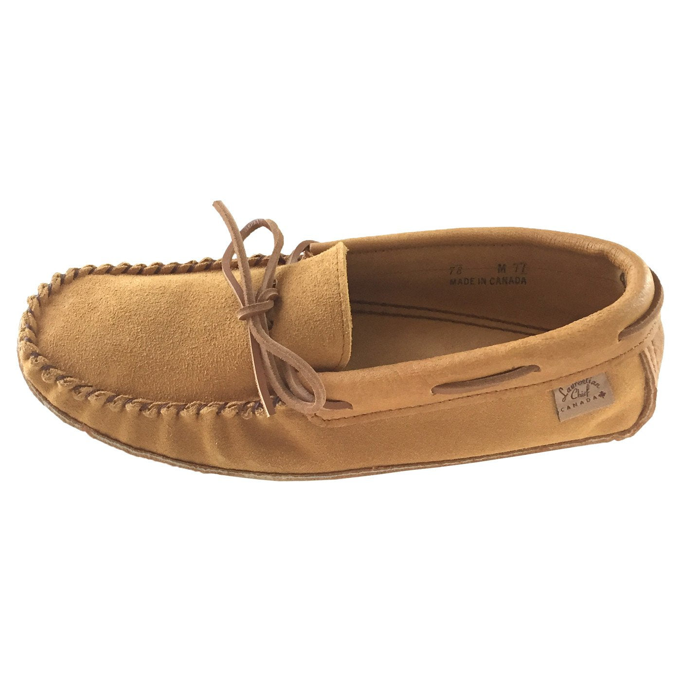 Men's Suede Moccasin Slippers