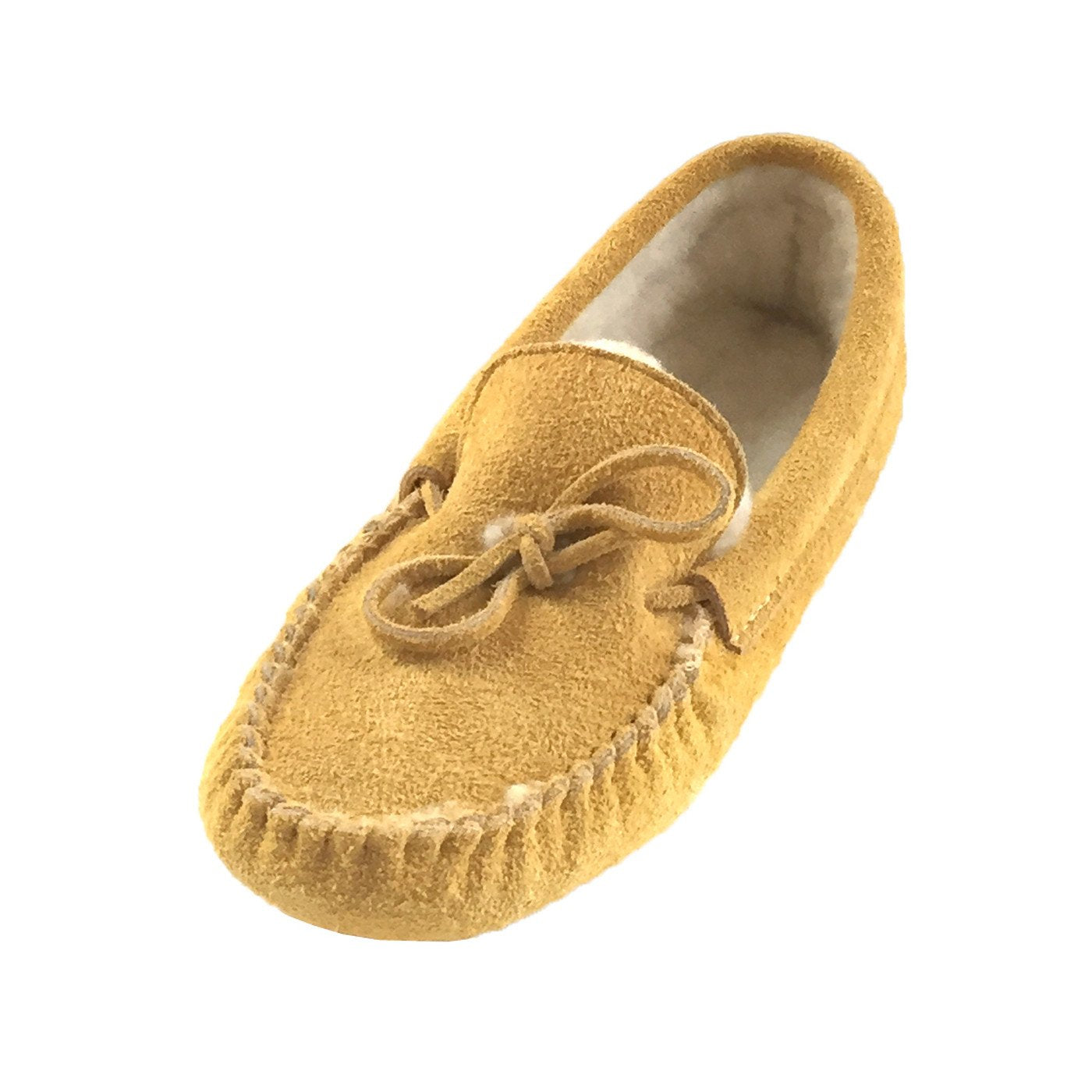 Men's Lined Moccasin Slippers