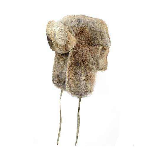 Rabbit Fur Aviator Hat