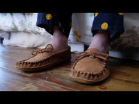 Men's Suede Moccasin Slippers