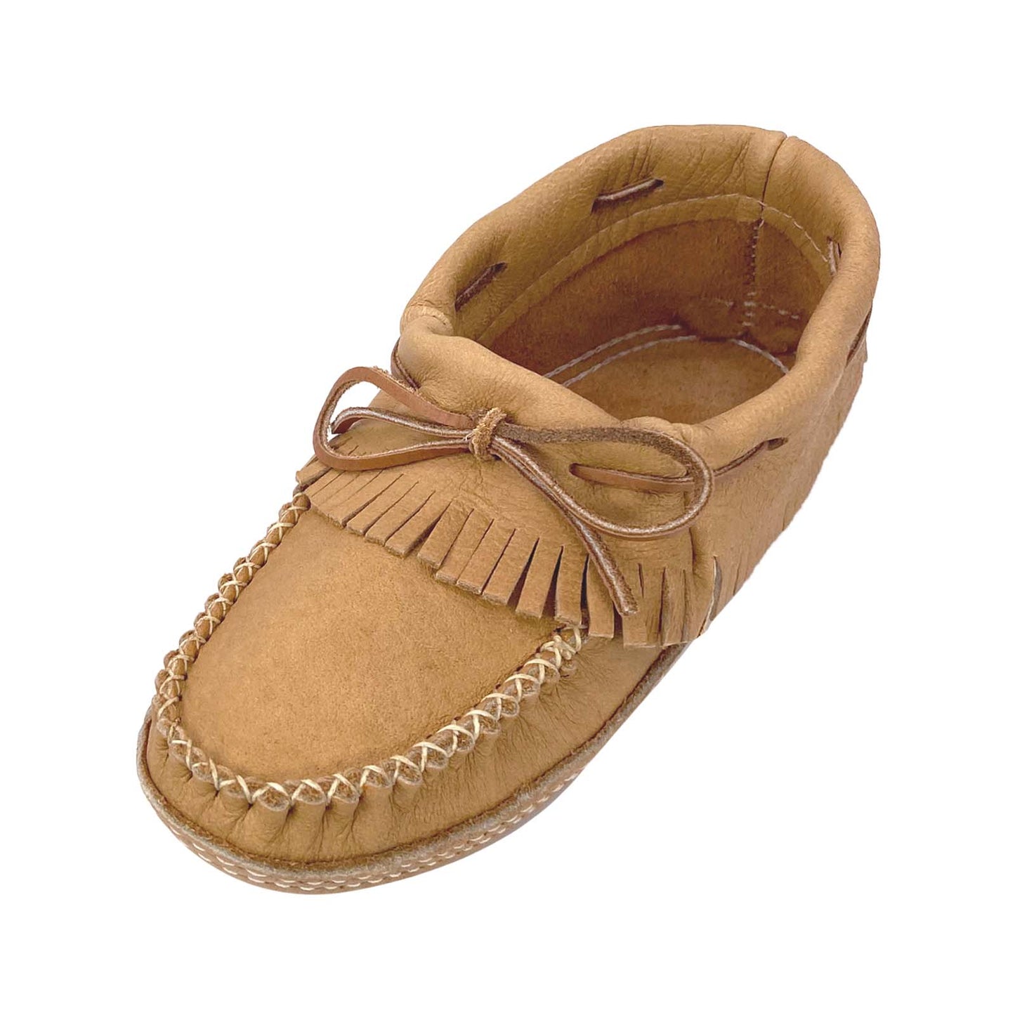 Women's Fringed Moccasin Slippers