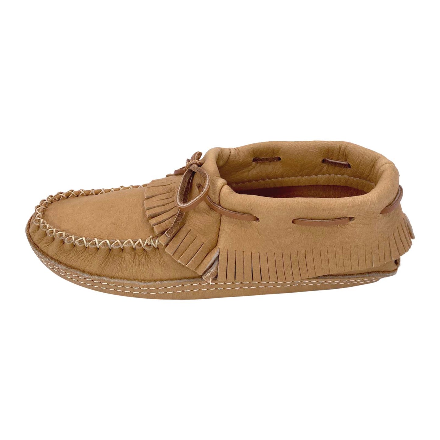 Women's Fringed Moccasin Slippers