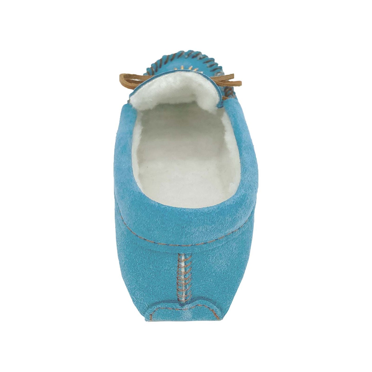 Women's Lined Beaded Moccasin Slippers