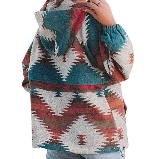 Women's Aztec Pullover Sweatshirt