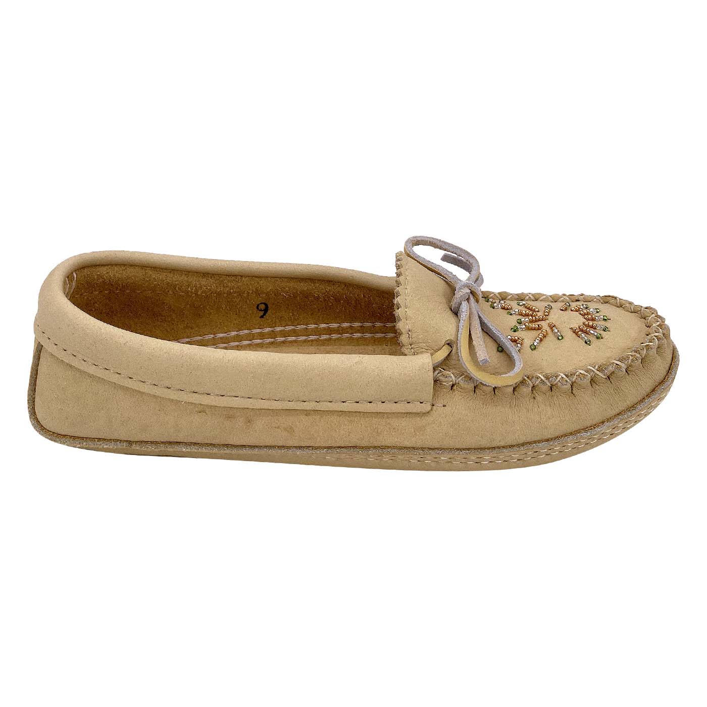 Women's Beaded Moccasin Slippers