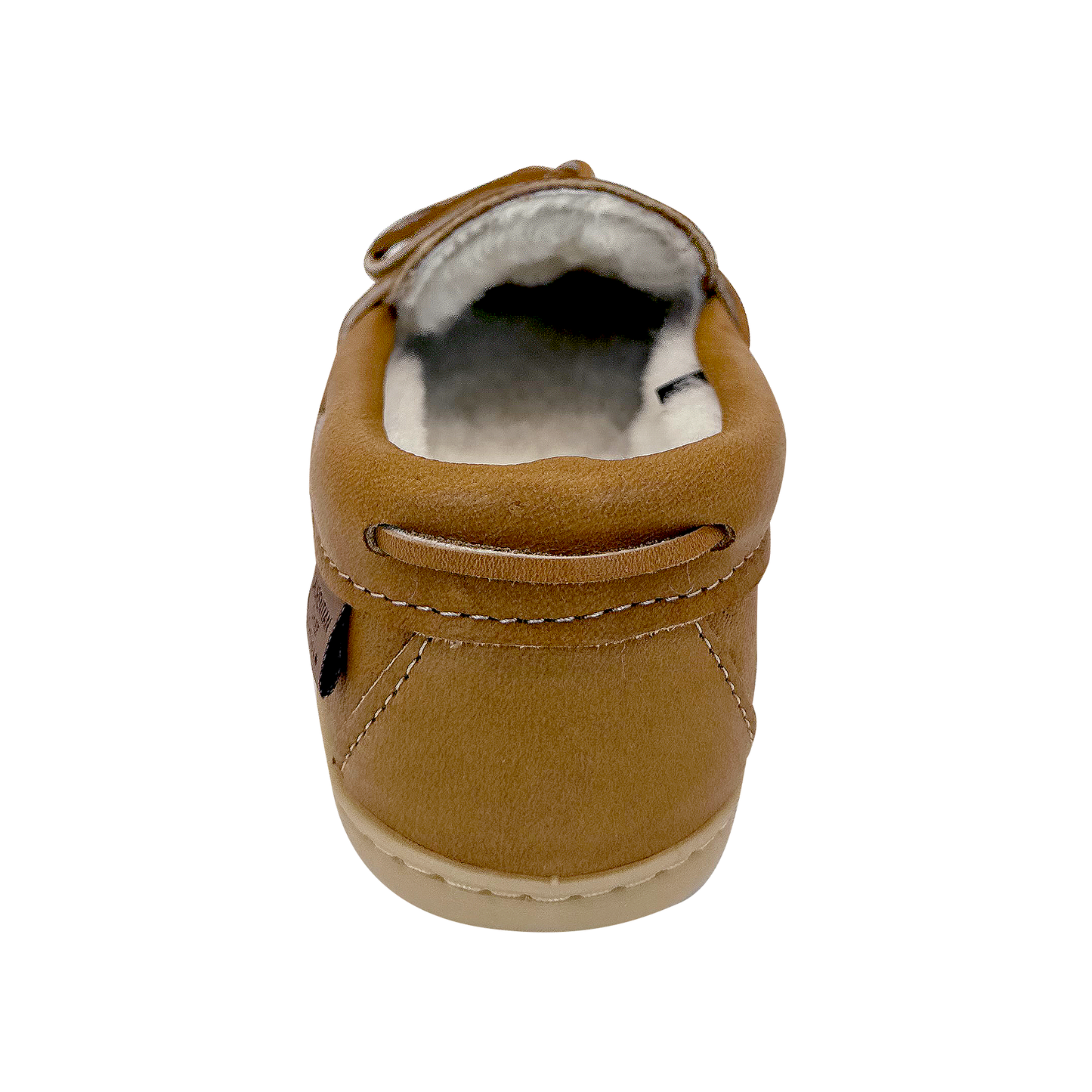 Women's Sheepskin Lined Moccasin Slippers with Sole