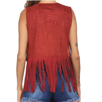 Women's Western Fringe Vest