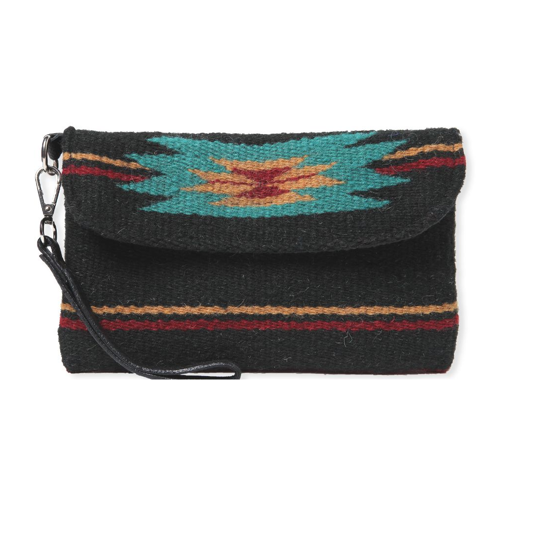 Wool Wristlet Purse