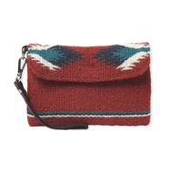 Wool Wristlet Purse