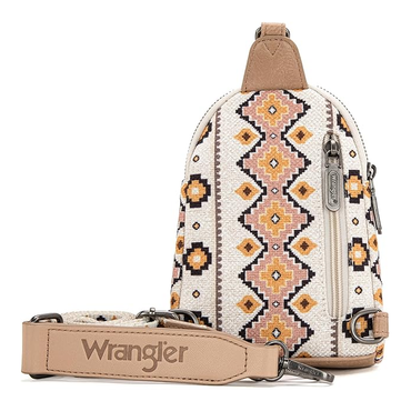 Aztec Print Crossbody Sling Chest Bag